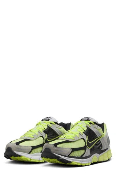 Nike Zoom Vomero 5 Sneaker In Volt/ White/ Platinum/ Black