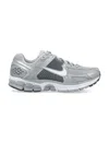 Nike Zoom Vomero 5 Suede Sneakers In Light Gray And White