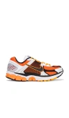 Nike Men's Zoom Vomero 5 Shoes In Total Orange  Black  White  & Metallic P