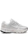 Nike Womens Light Orewood Brown Sail Zoom Vomero 5 Logo-embossed Leather And Mesh Low-top Trainers In Vast Grey