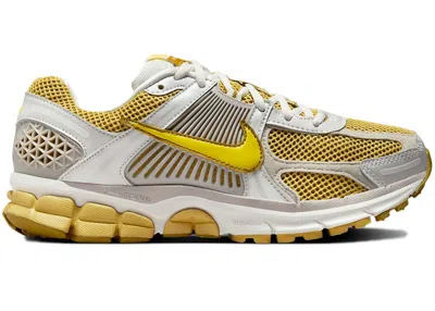 Pre-owned Nike Zoom Vomero 5 (women's) Sneakers In Bronzine/metallic Summit White/light Iron Ore