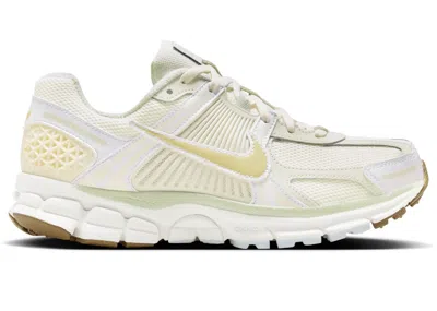 Pre-owned Nike Zoom Vomero 5 (women's) Sneakers In Sail/buff Gold/sea Glass