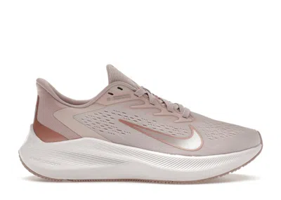 Pre-owned Nike Zoom Winflo 7 (women's) Sneakers In Barely Rose/metallic Red Bronze