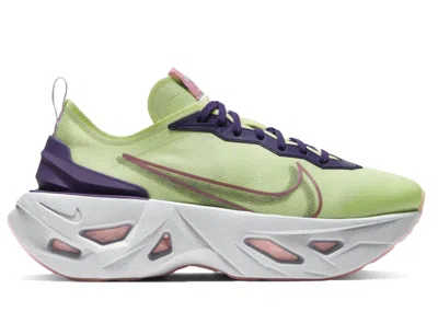 Pre-owned Nike Zoom X Vista Grind (women's) Sneakers In Barely Volt/white/eggplant