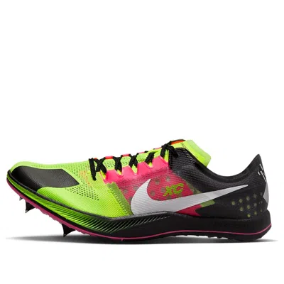 Nike Zoomx Dragonfly 'volt Hyper Pink' In Green