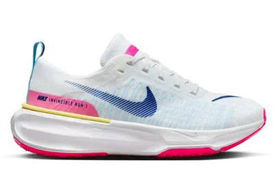 Pre-owned Nike Zoomx Invincible Run 3 Royal Pink (women's) Sneakers In White/photon Dust/fierce Pink