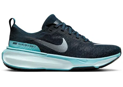 Pre-owned Nike Zoomx Invincible Run 3 (women's) Sneakers In Armoury Navy Blue/denim Turquoise/black