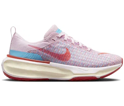 Pre-owned Nike Zoomx Invincible Run 3 (women's) Sneakers In Pink Foam/racer Blue/baltic Blue
