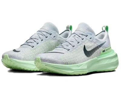 Pre-owned Nike Zoomx Invincible Run 3 (women's) Sneakers In Pure Platinum/cool Grey/vapor Green