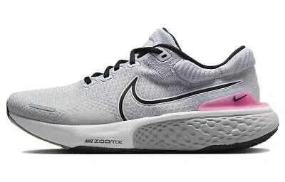 Pre-owned Nike Zoomx Invincible Run Flyknit 2 Low Light Smoke Grey Hyper Pink - Dh5425-101