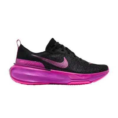 Pre-owned Nike Zoomx Invincible Run Flyknit 3 'black Vivid Grape'