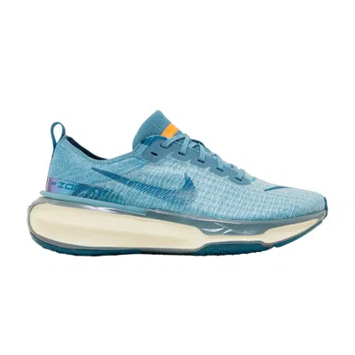 Pre-owned Nike Zoomx Invincible Run Flyknit 3 'noise Aqua' In Blue