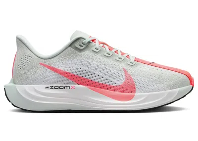 Pre-owned Nike Zoomx Pegasus Plus (women's) Sneakers In Barely Grey/hot Punch/white