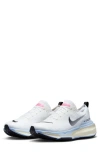 Nike Zoomx Invincible 3 Flyknit Running Sneakers In White/black/football Grey