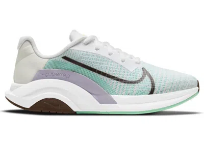 Pre-owned Nike Zoomx Superrep Surge (women's) Sneakers In White/green Glow/infinite Lilac In Multi