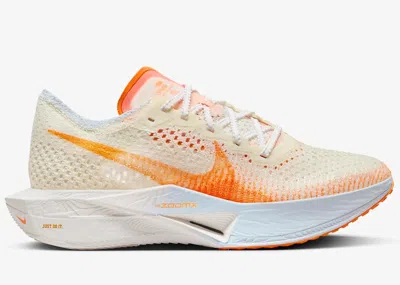 Pre-owned Nike Zoomx Vaporfly 3 Birght Mandrin (women's) Sneakers In Coconut Milk/sail