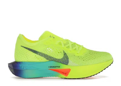 Pre-owned Nike Zoomx Vaporfly 3 Fast Pack (women's) Sneakers In Barely In Volt/scream Green/barely Volt