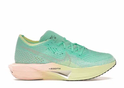 Pre-owned Nike Zoomx Vaporfly 3 (women's) Sneakers In Mint Foam/sunset Tint/barely Volt