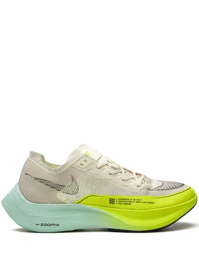 Nike Zoomx Vaporfly Next% 2 "coconut Milk Ghost Green" Sneakers In Neutrals