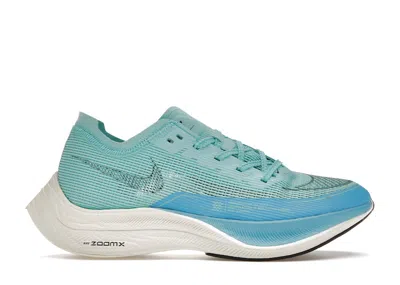 Pre-owned Nike Zoomx Vaporfly Next% 2 (women's) Sneakers In Aurora Green/chlorine Blue/pale Ivory In Multi
