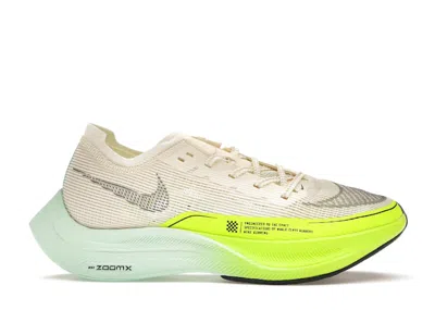 Pre-owned Nike Zoomx Vaporfly Next% 2 (women's) Sneakers In Coconut Milk/ghost Green/mint Foam