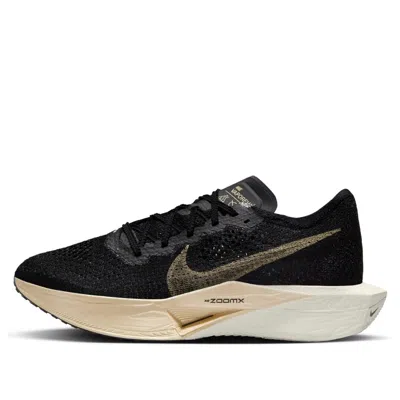 NIKE NIKE ZOOMX VAPORFLY NEXT% 3 'BLACK METALLIC GOLD GRAIN'