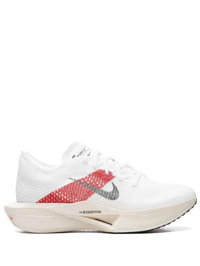 Nike Zoomx Vaporfly Next% 3 Ek "chile Red" Sneakers In White