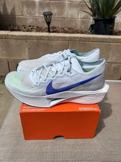 Pre-owned Nike Zoomx Vaporfly Next% 3 Fk Football Grey Dv4129-006 Mens Size 12.5 In Gray