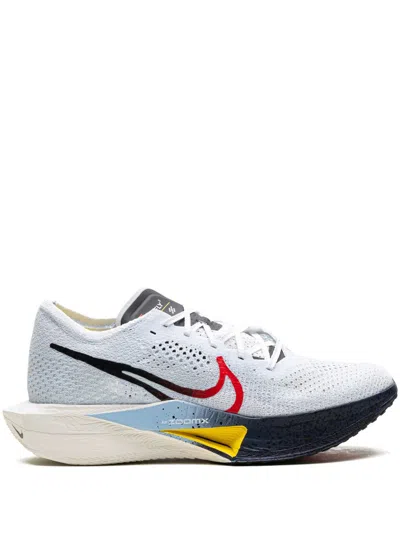 Nike Zoomx Vaporfly Next% 3 Fk "pure Platinum" Sneakers In White