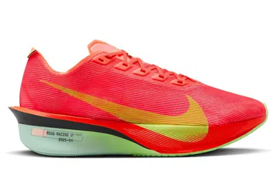 Pre-owned Nike Zoomx Vaporfly Next% 4 Lime Blast (women's) Sneakers In Bright Crimson/mint Foam/cave Purple