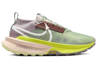 Pre-owned Nike Zoomx Zegama 2 Sail (women's) Sneakers In Jade Horizon/cyber/crimson Tint