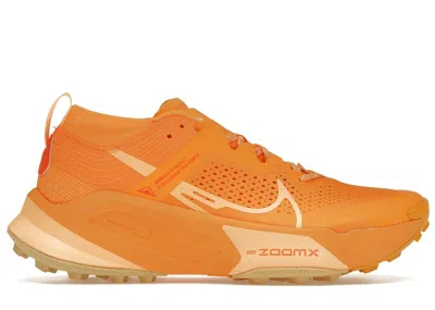 Pre-owned Nike Zoomx Zegama Trail (women's) Sneakers In Sundial Melon