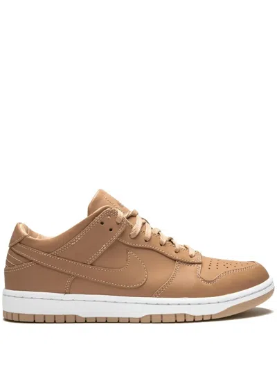 Nike Lab Dunk Low Lux "vachetta Tan" Sneakers In Nude