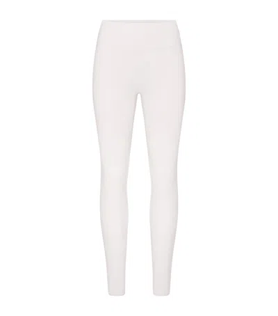 Nikeskims 26" Leggings In White