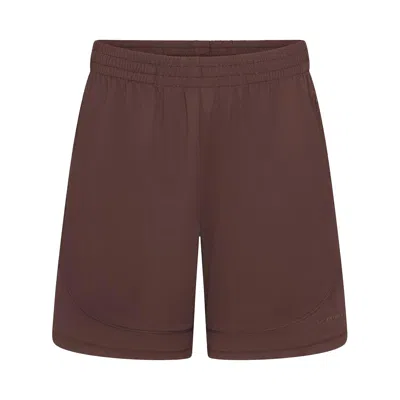 Pre-owned Nikeskims Airy Relaxed Short 'dark Sepia' | Brown | Women's Size Xs