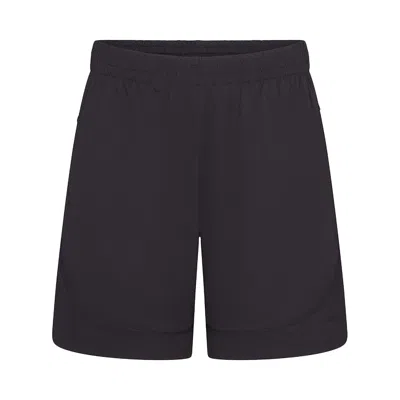 Pre-owned Nikeskims Airy Relaxed Short 'obsidian' | Black | Women's Size Xs