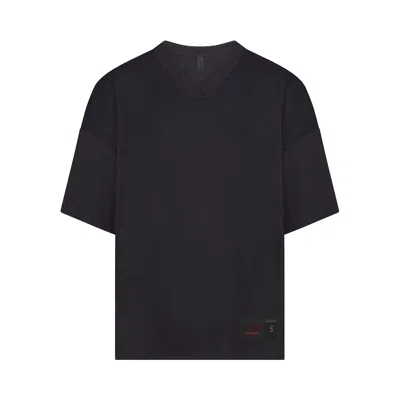 Pre-owned Nikeskims Airy V-neck Oversized Top 'obsidian' | Black | Women's Size Xxl