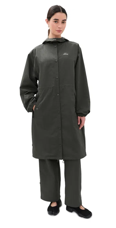 Nikeskims Crunchy Nylon Hooded Parka Nskm Boulder
