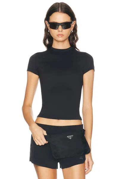 Nikeskims Matte Baby Short Sleeve Tee In Black