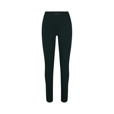 Pre-owned Nikeskims Matte High-waisted V-line 26" Leggings 'dark Teal/dark Teal' | Green | Women's Size Xxs