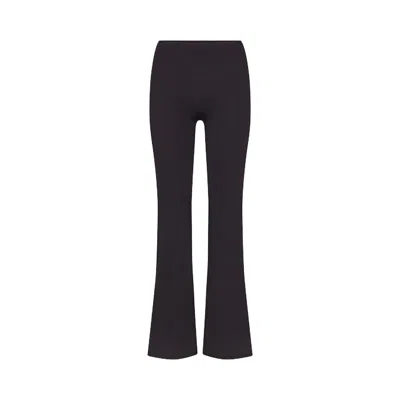 Pre-owned Nikeskims Matte Slim Flare Legging 'obsidian' | Black | Women's Size Xxl