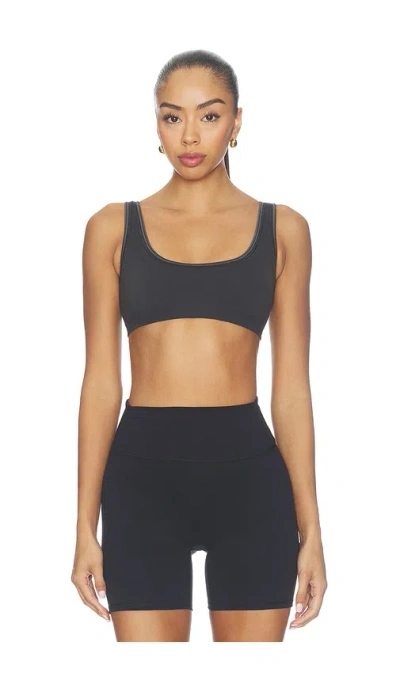 Nikeskims Micro Scoop Bra In Black