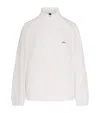 Nikeskims Womens Ivory Stretch Nylon Oversized Track Jacket Xxs In Neutral