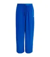 Nikeskims Oversized Track Pants In Blue