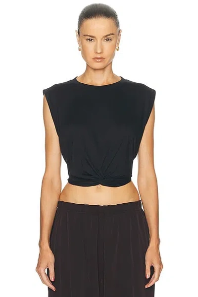 Nikeskims Performance Cotton Twist Tank Top In Black