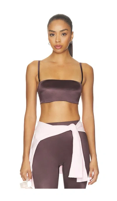 Nikeskims Shine Bandeau Bra In Red