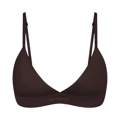 Pre-owned Nikeskims Shine Triangle Bra 'phoenix' | Brown | Women's Size Xxl