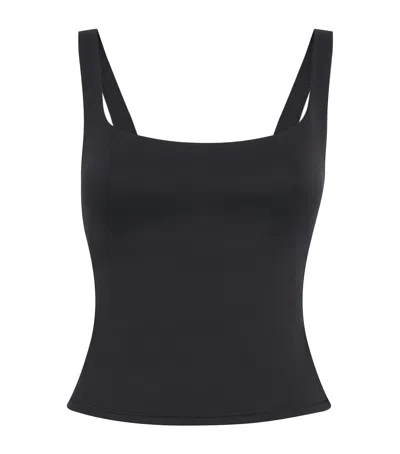 Nikeskims Square-neck Tank Top In Black