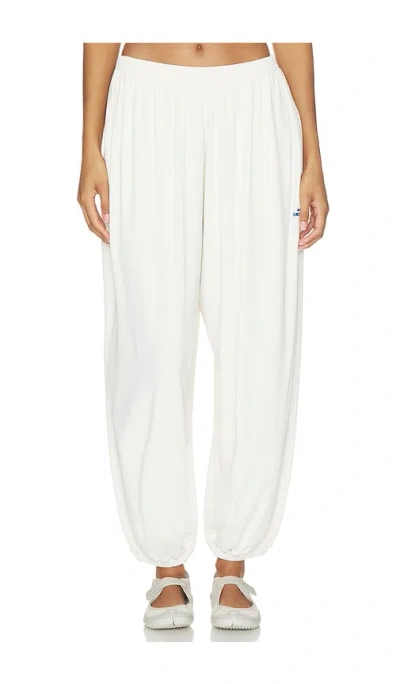 Nikeskims Stretch Knit Harem Pants In White