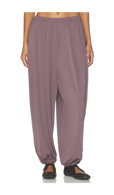 Nikeskims Stretch Knit Harem Pants In Purple